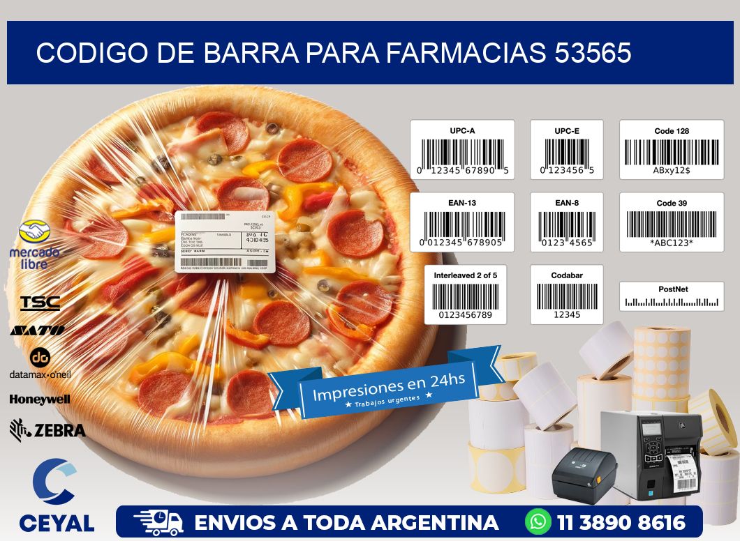 CODIGO DE BARRA PARA FARMACIAS 53565