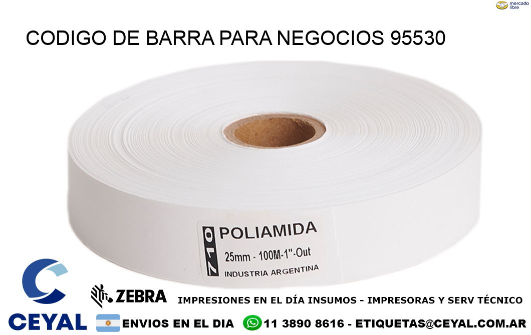 CODIGO DE BARRA PARA NEGOCIOS 95530