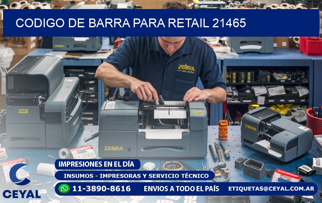 CODIGO DE BARRA PARA RETAIL 21465