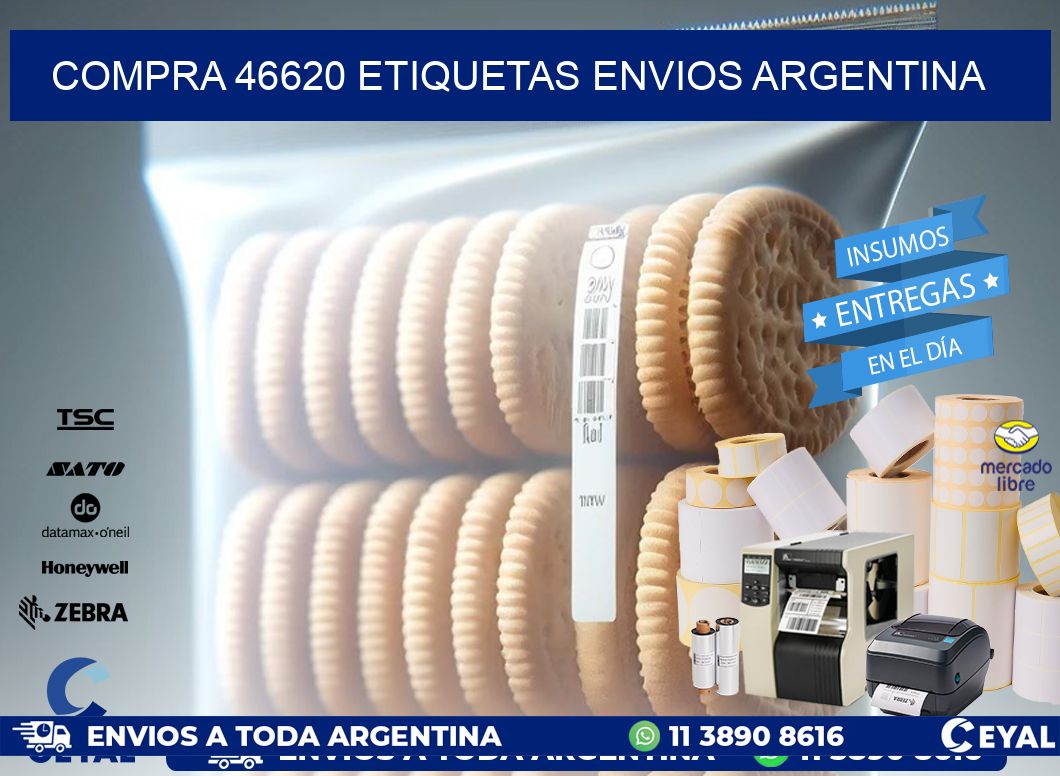 COMPRA 46620 ETIQUETAS ENVIOS ARGENTINA