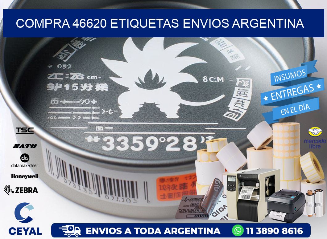 COMPRA 46620 ETIQUETAS ENVIOS ARGENTINA