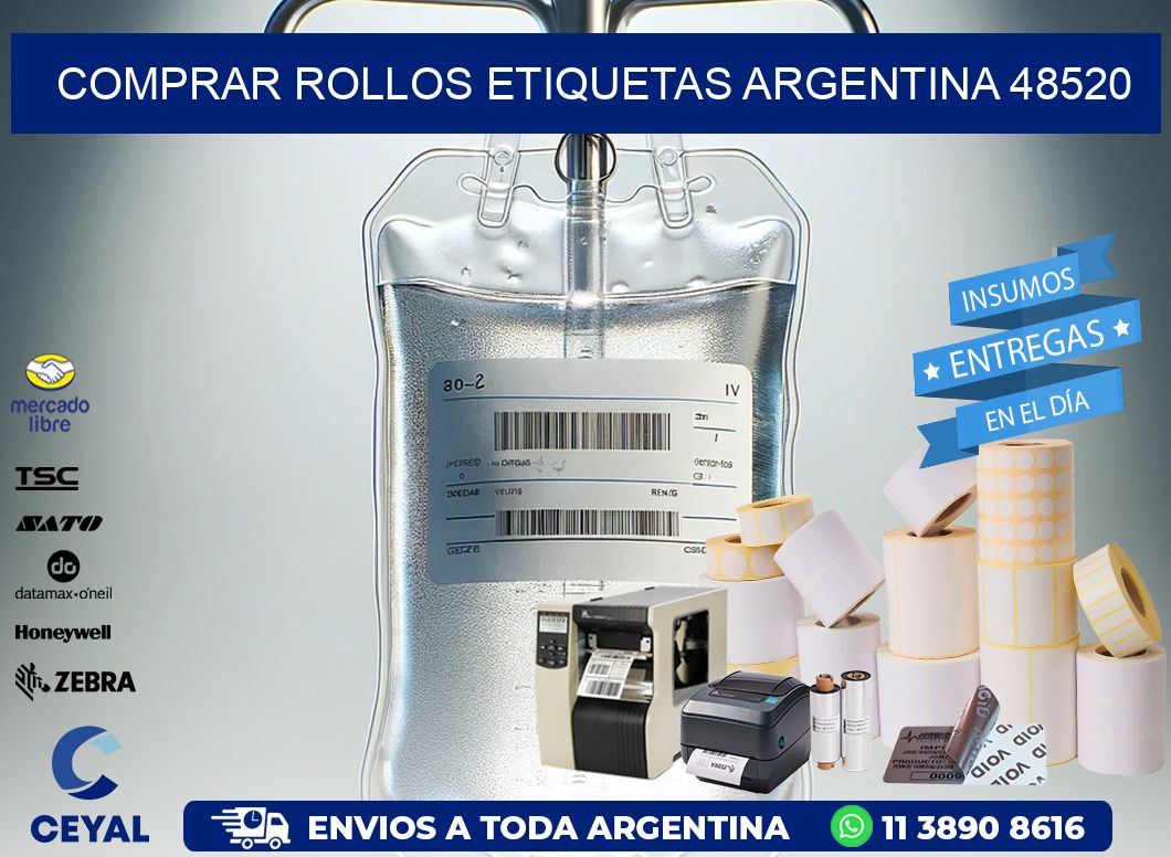 COMPRAR ROLLOS ETIQUETAS ARGENTINA 48520