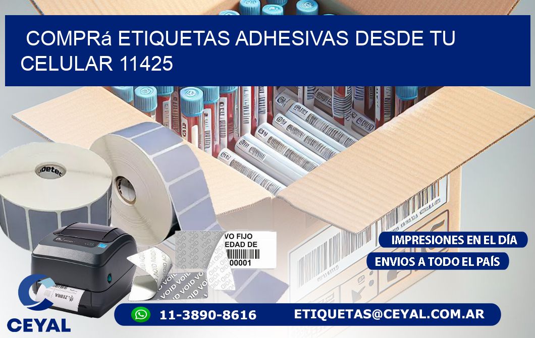 Comprá Etiquetas Adhesivas Desde tu Celular 11425