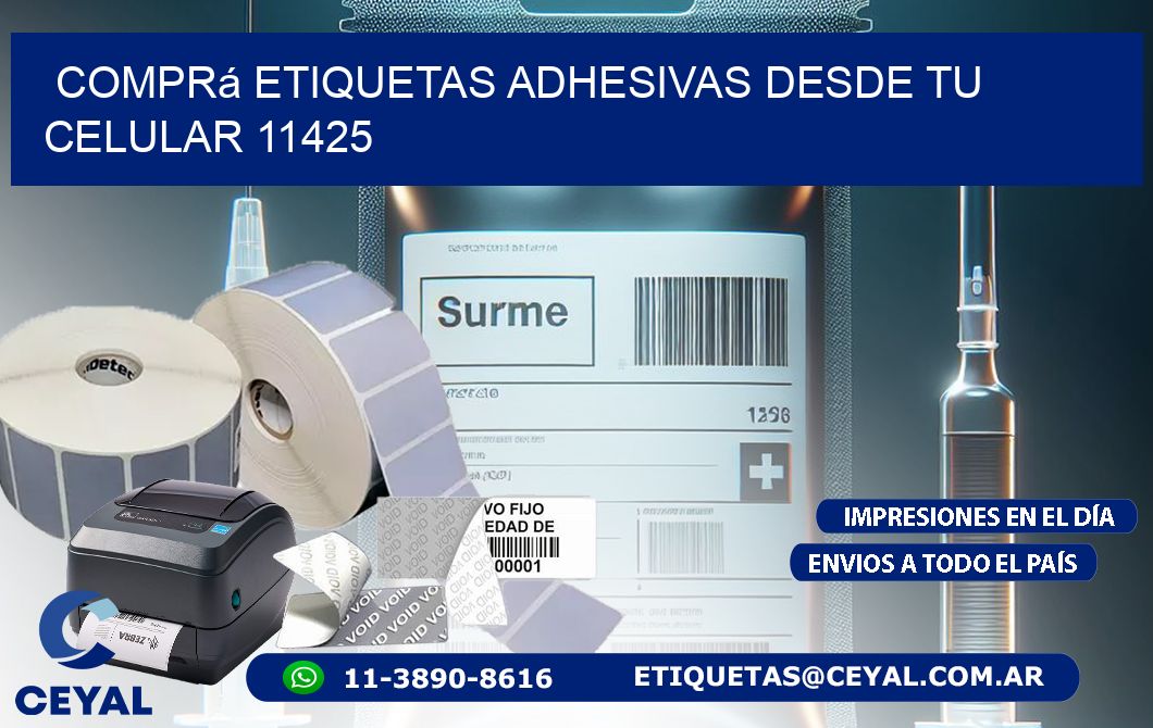 Comprá Etiquetas Adhesivas Desde tu Celular 11425