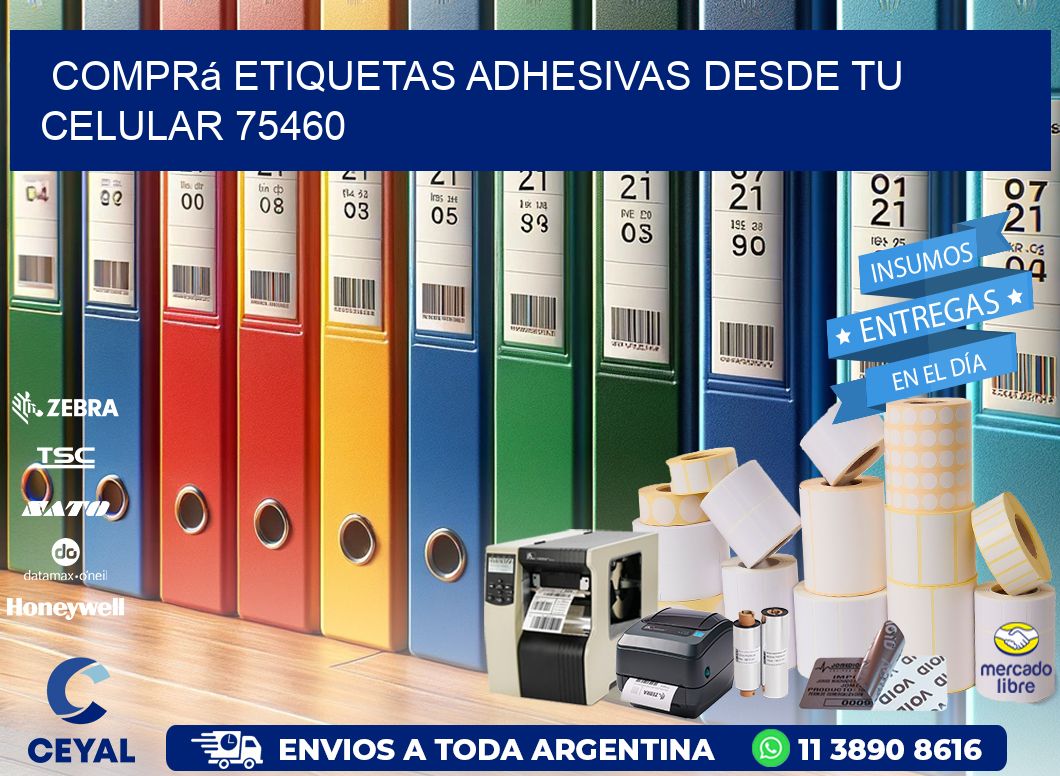 Comprá Etiquetas Adhesivas Desde tu Celular 75460