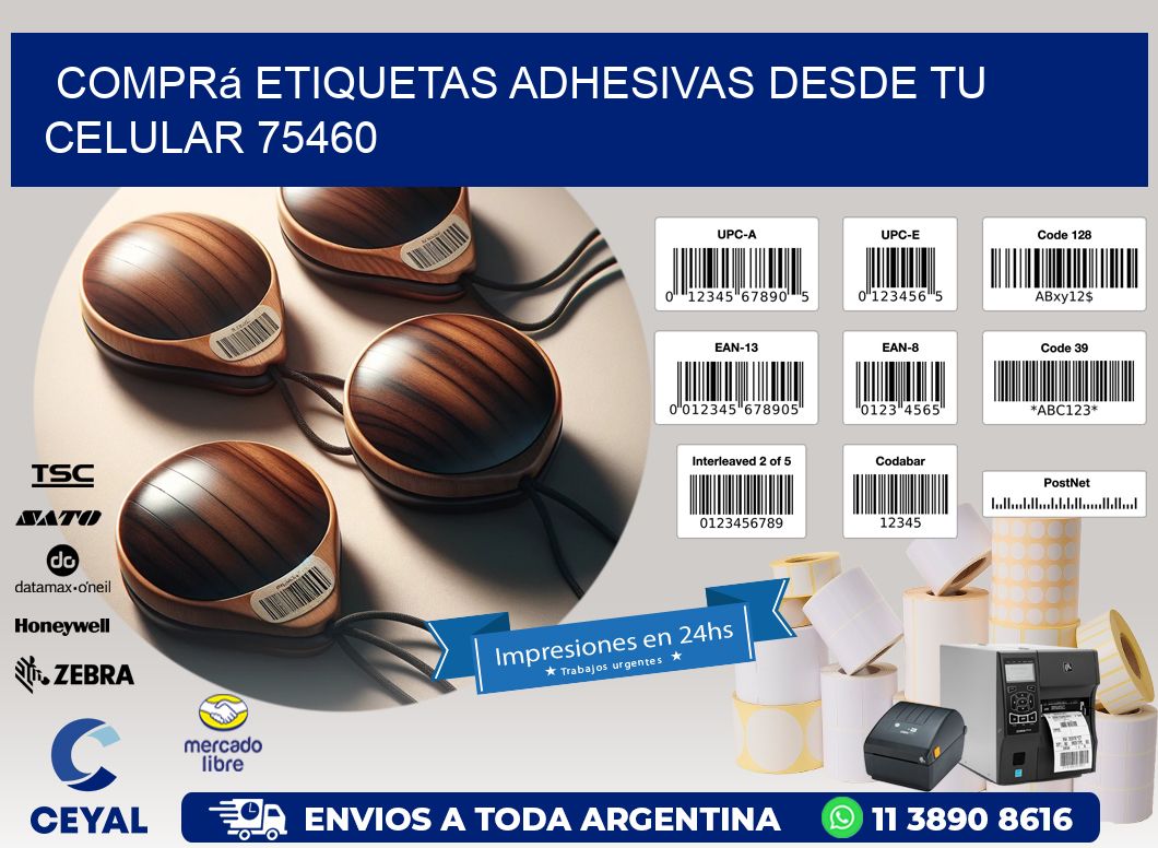 Comprá Etiquetas Adhesivas Desde tu Celular 75460