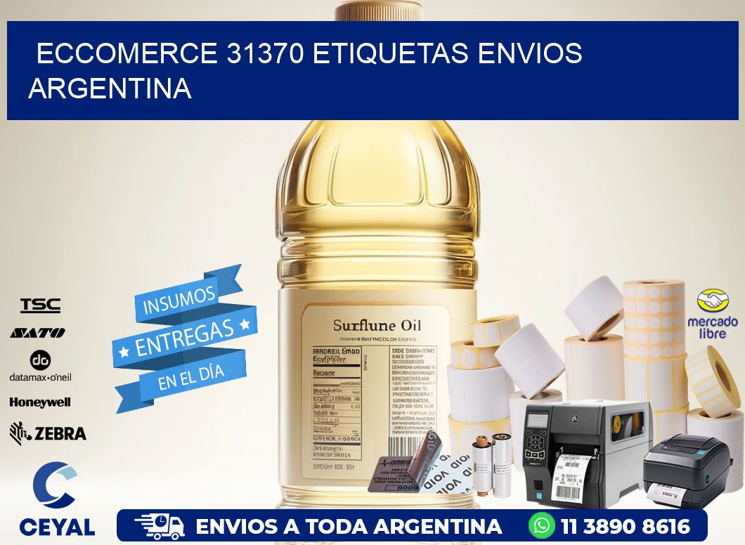 ECCOMERCE 31370 ETIQUETAS ENVIOS ARGENTINA