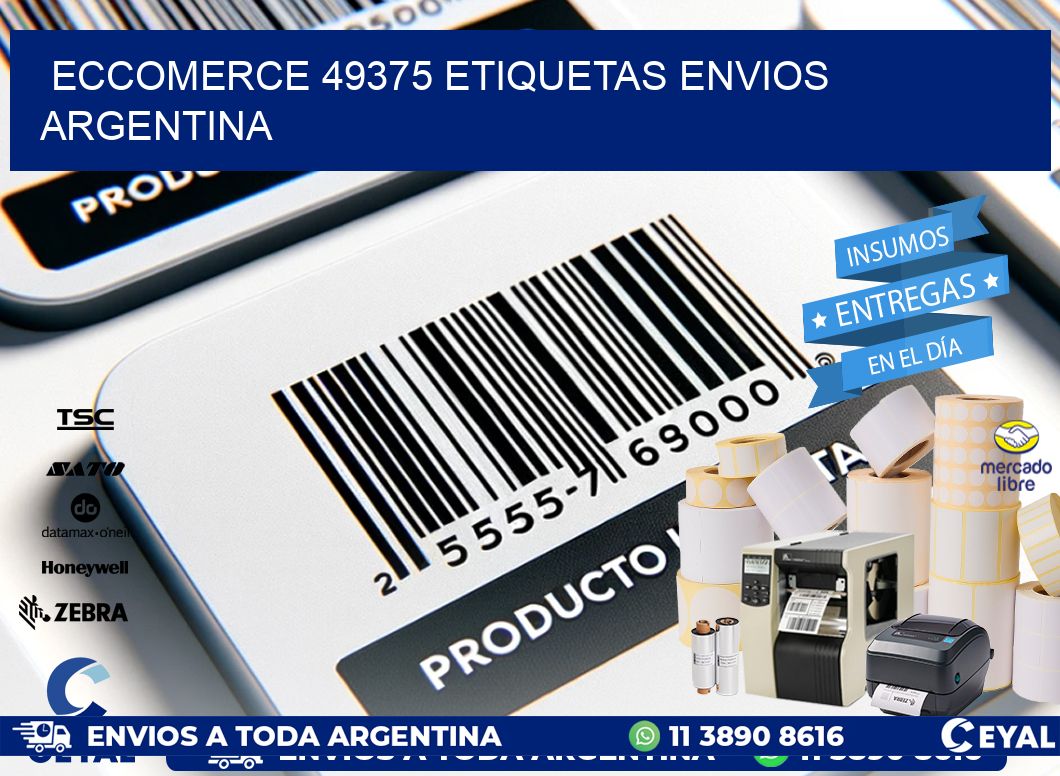 ECCOMERCE 49375 ETIQUETAS ENVIOS ARGENTINA