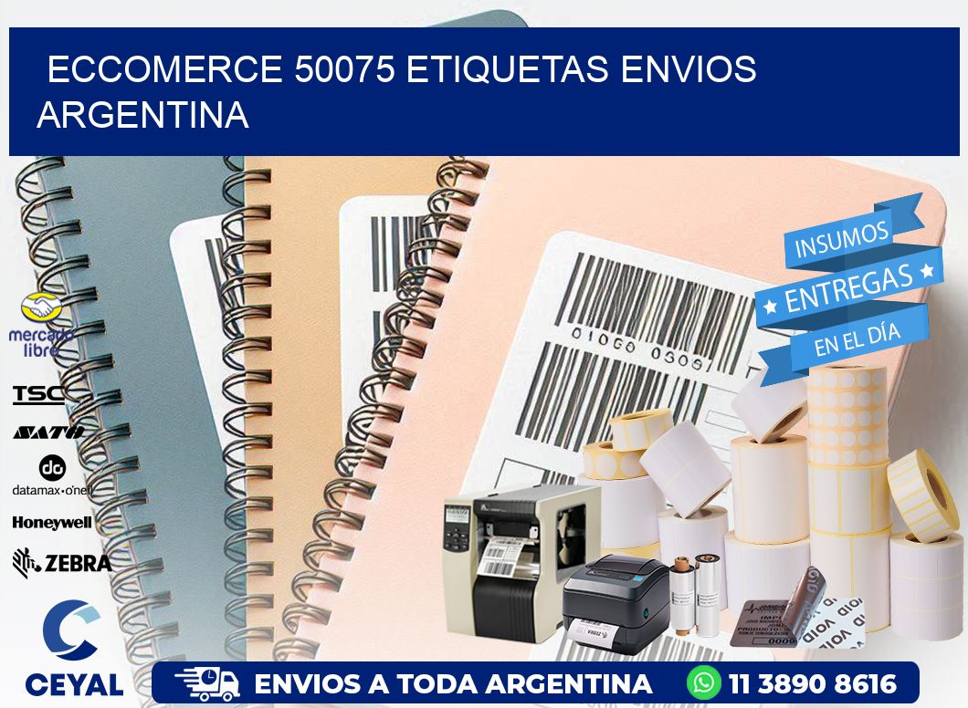 ECCOMERCE 50075 ETIQUETAS ENVIOS ARGENTINA