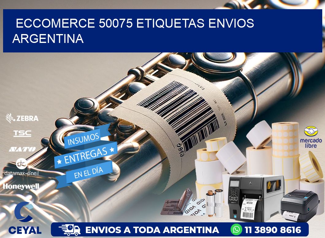 ECCOMERCE 50075 ETIQUETAS ENVIOS ARGENTINA