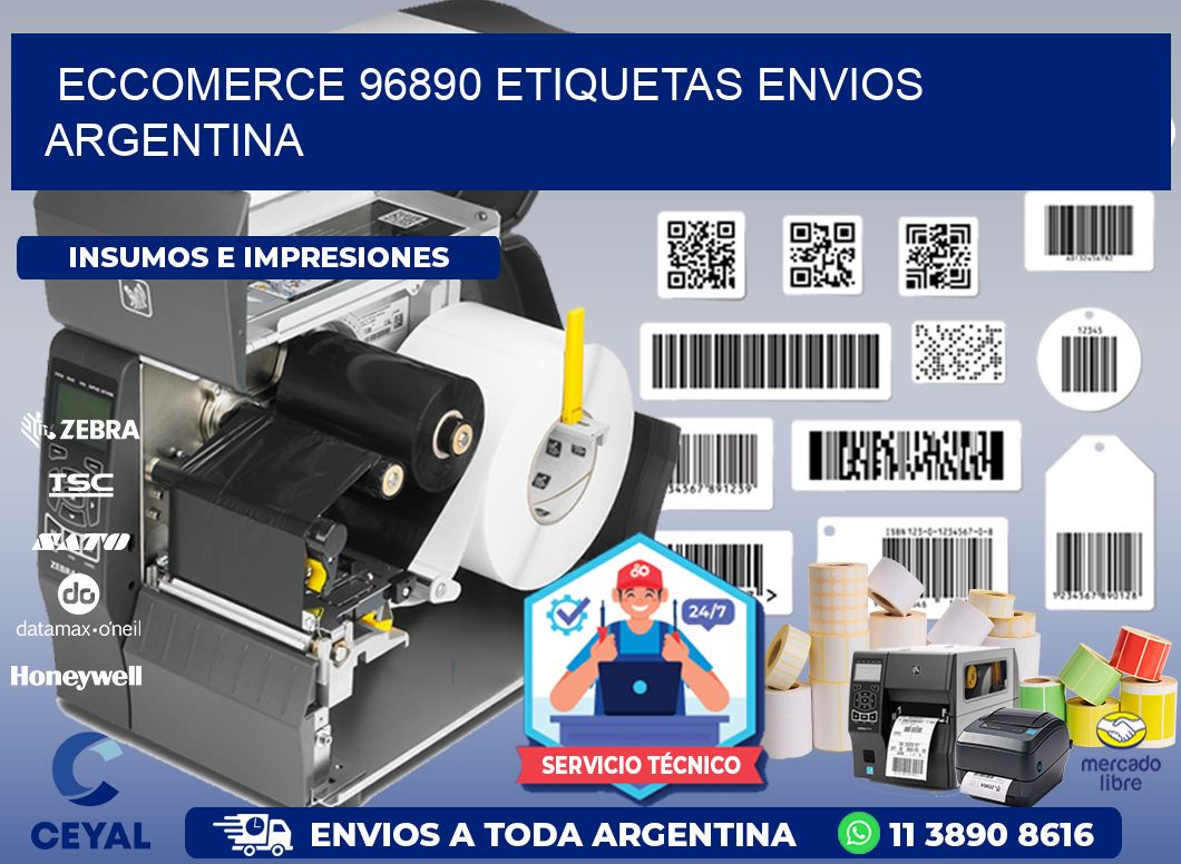 ECCOMERCE 96890 ETIQUETAS ENVIOS ARGENTINA