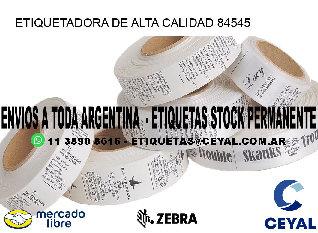 ETIQUETADORA DE ALTA CALIDAD 84545