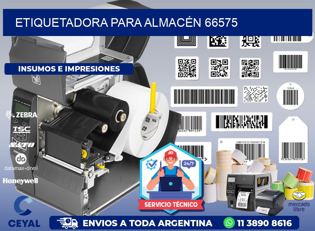 ETIQUETADORA PARA ALMACÉN 66575