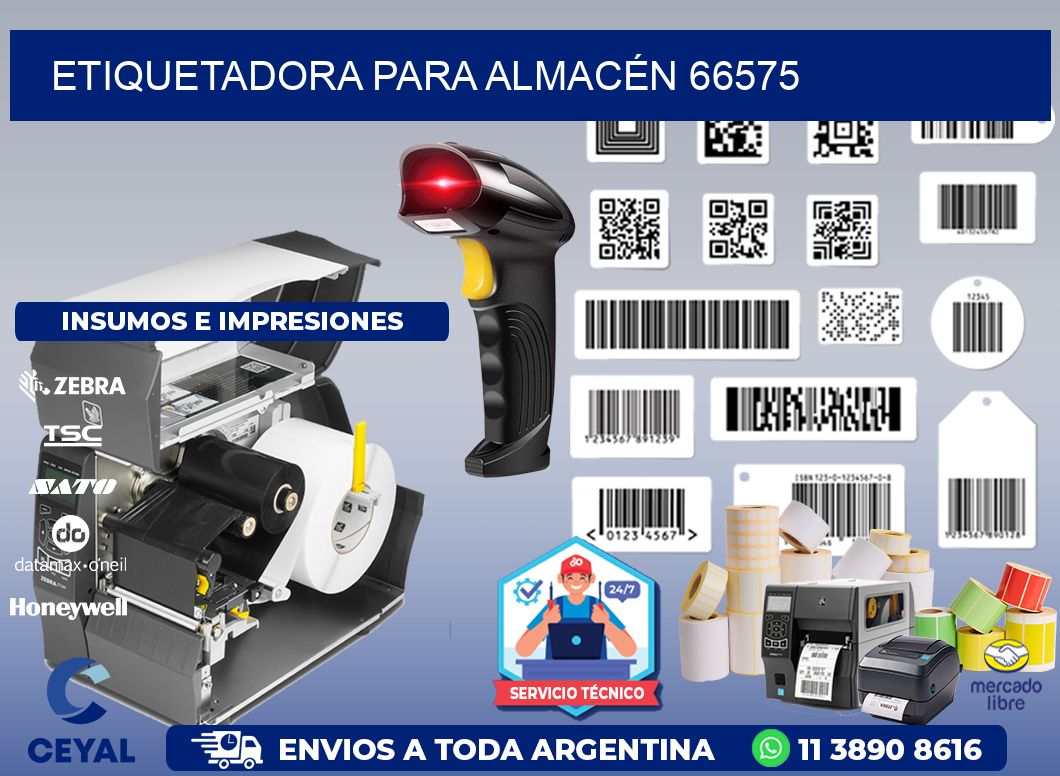 ETIQUETADORA PARA ALMACÉN 66575
