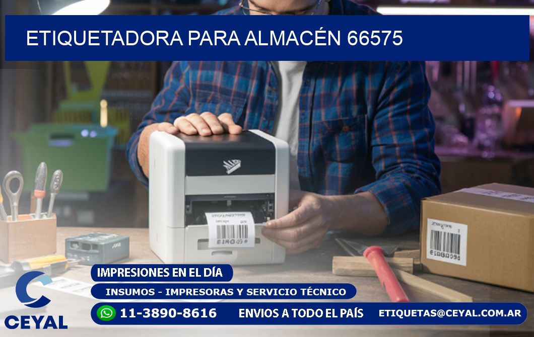 ETIQUETADORA PARA ALMACÉN 66575