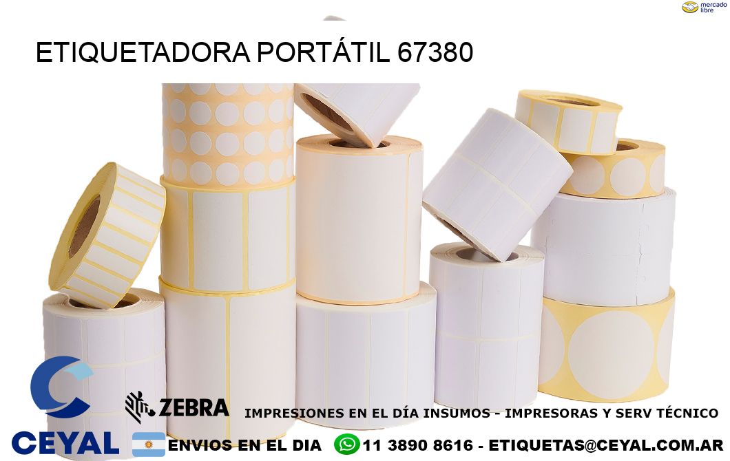 ETIQUETADORA PORTÁTIL 67380
