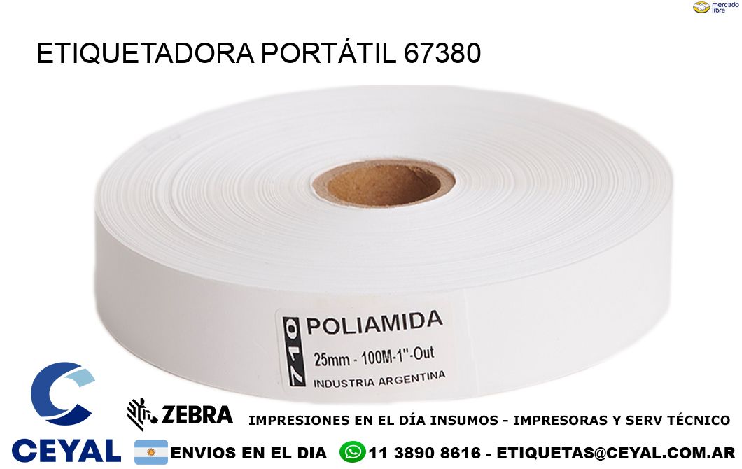 ETIQUETADORA PORTÁTIL 67380