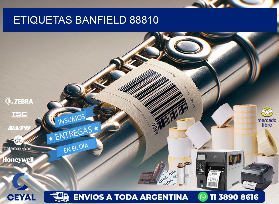 ETIQUETAS BANFIELD 88810