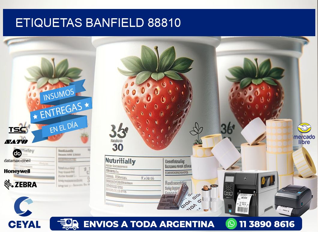 ETIQUETAS BANFIELD 88810
