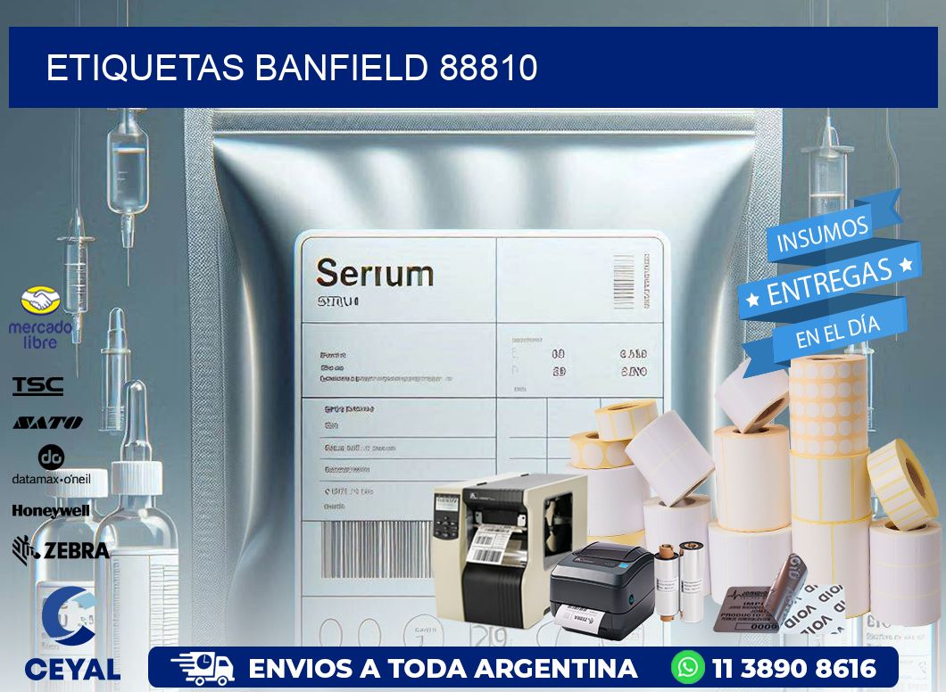 ETIQUETAS BANFIELD 88810