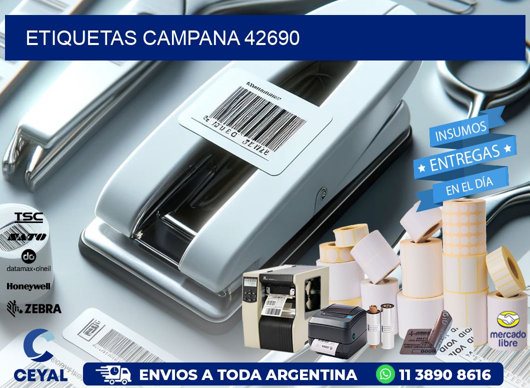 ETIQUETAS CAMPANA 42690