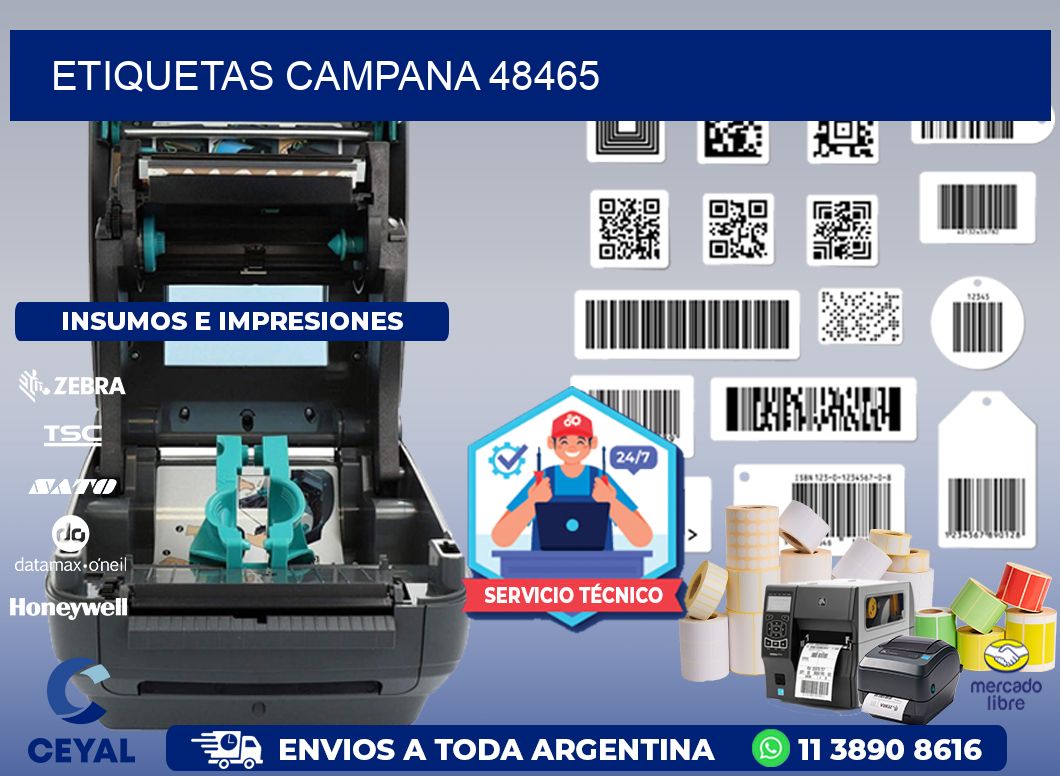 ETIQUETAS CAMPANA 48465