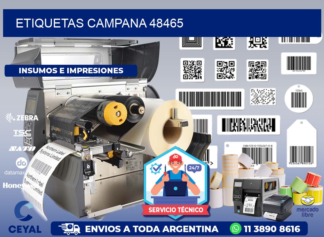 ETIQUETAS CAMPANA 48465