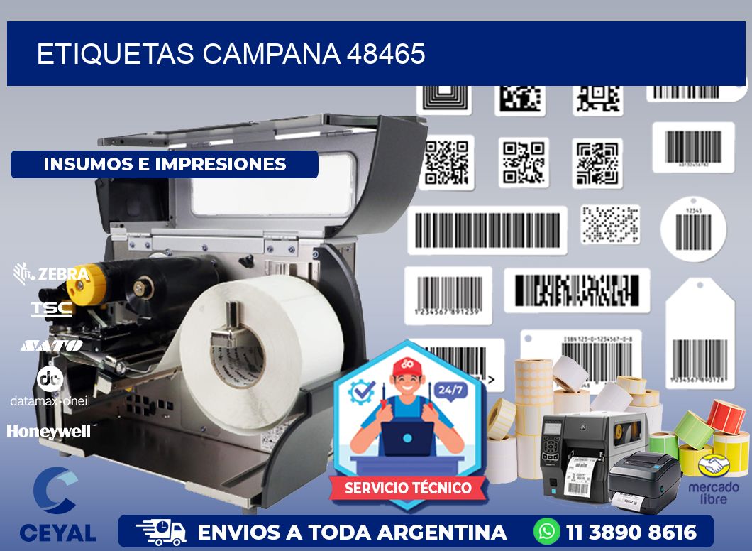 ETIQUETAS CAMPANA 48465