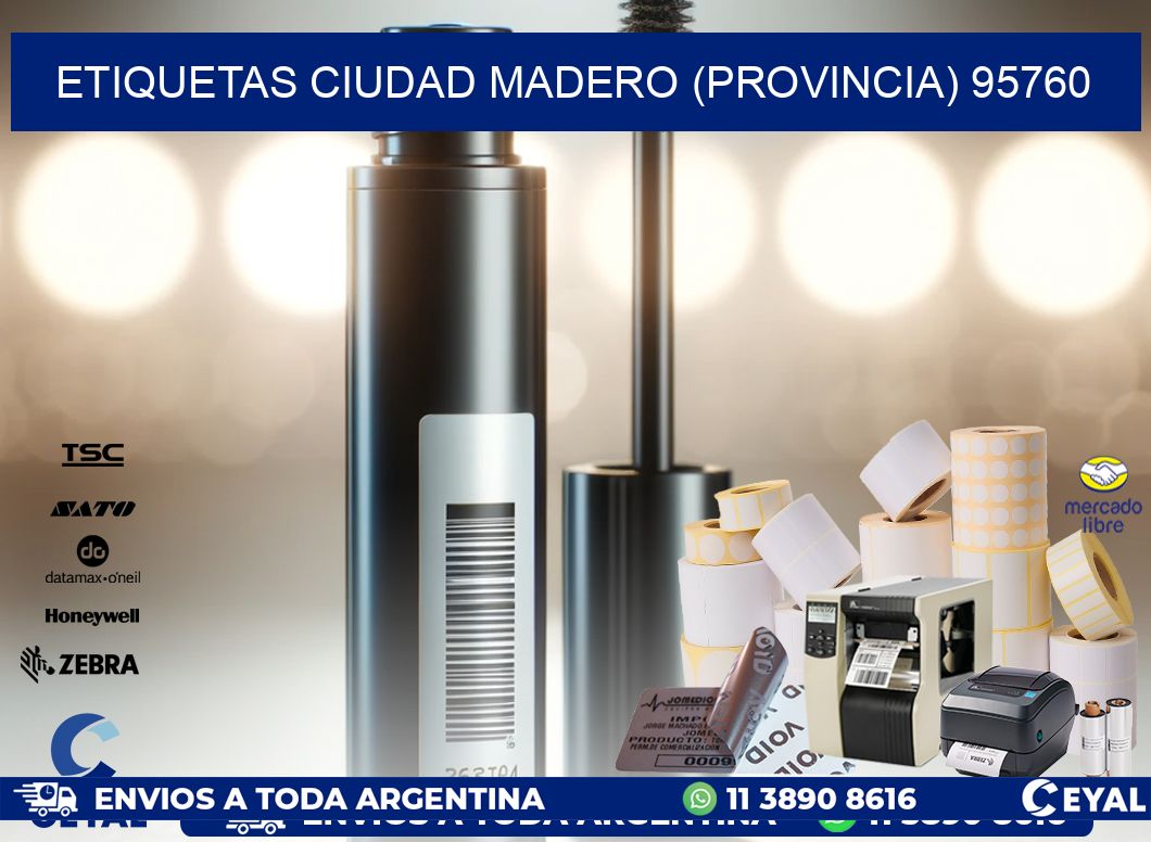 ETIQUETAS CIUDAD MADERO (PROVINCIA) 95760