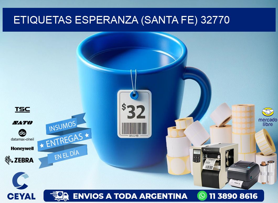 ETIQUETAS ESPERANZA (SANTA FE) 32770