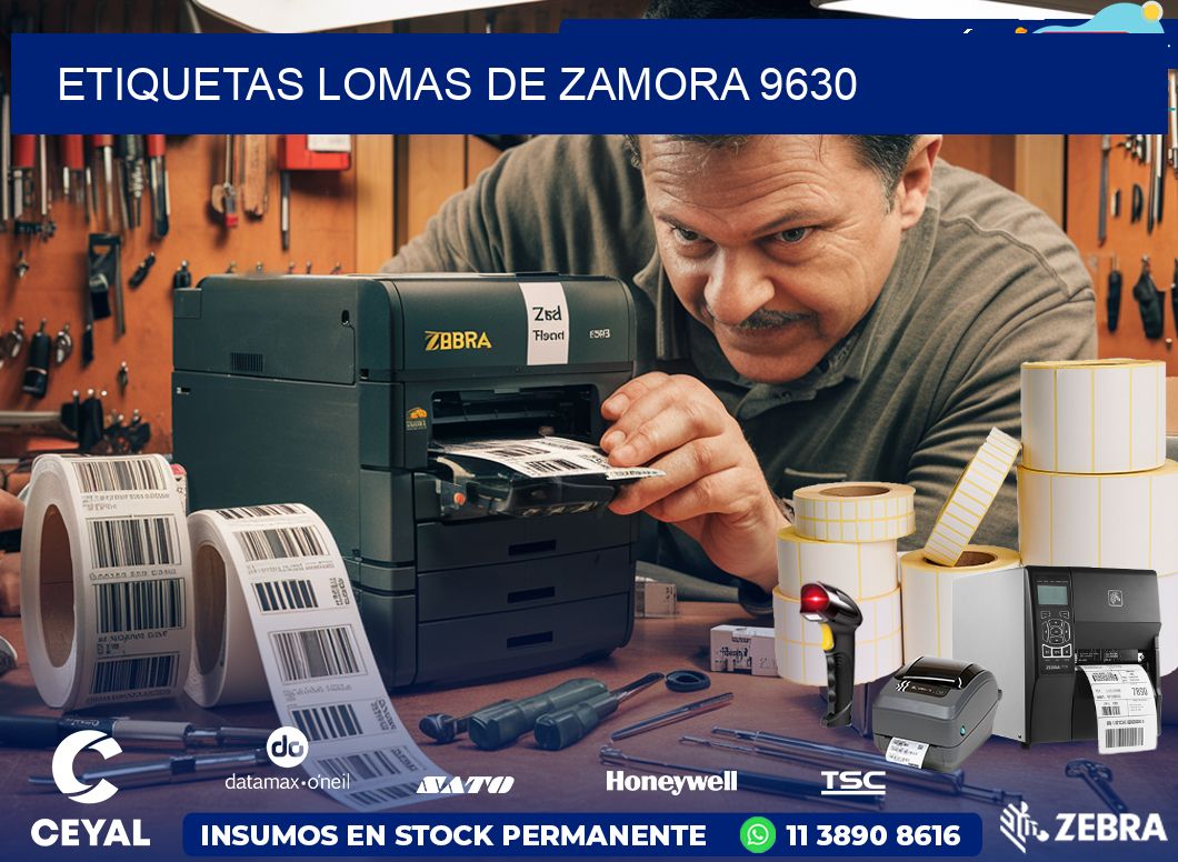 ETIQUETAS LOMAS DE ZAMORA 9630