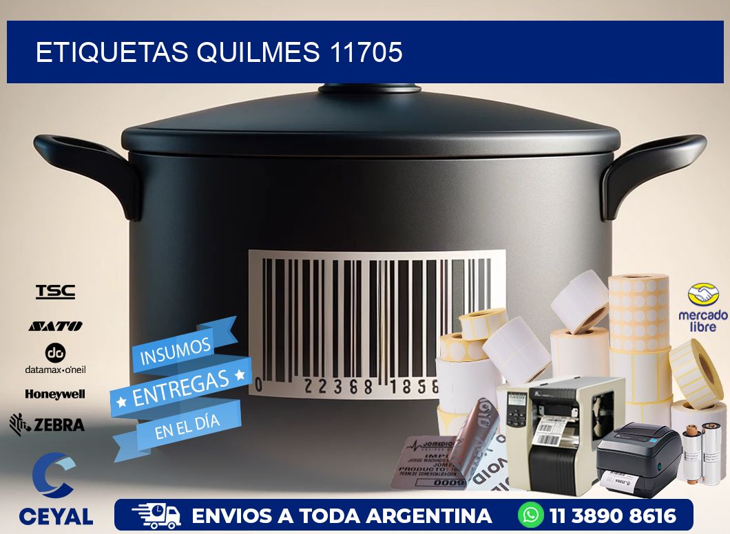 ETIQUETAS QUILMES 11705