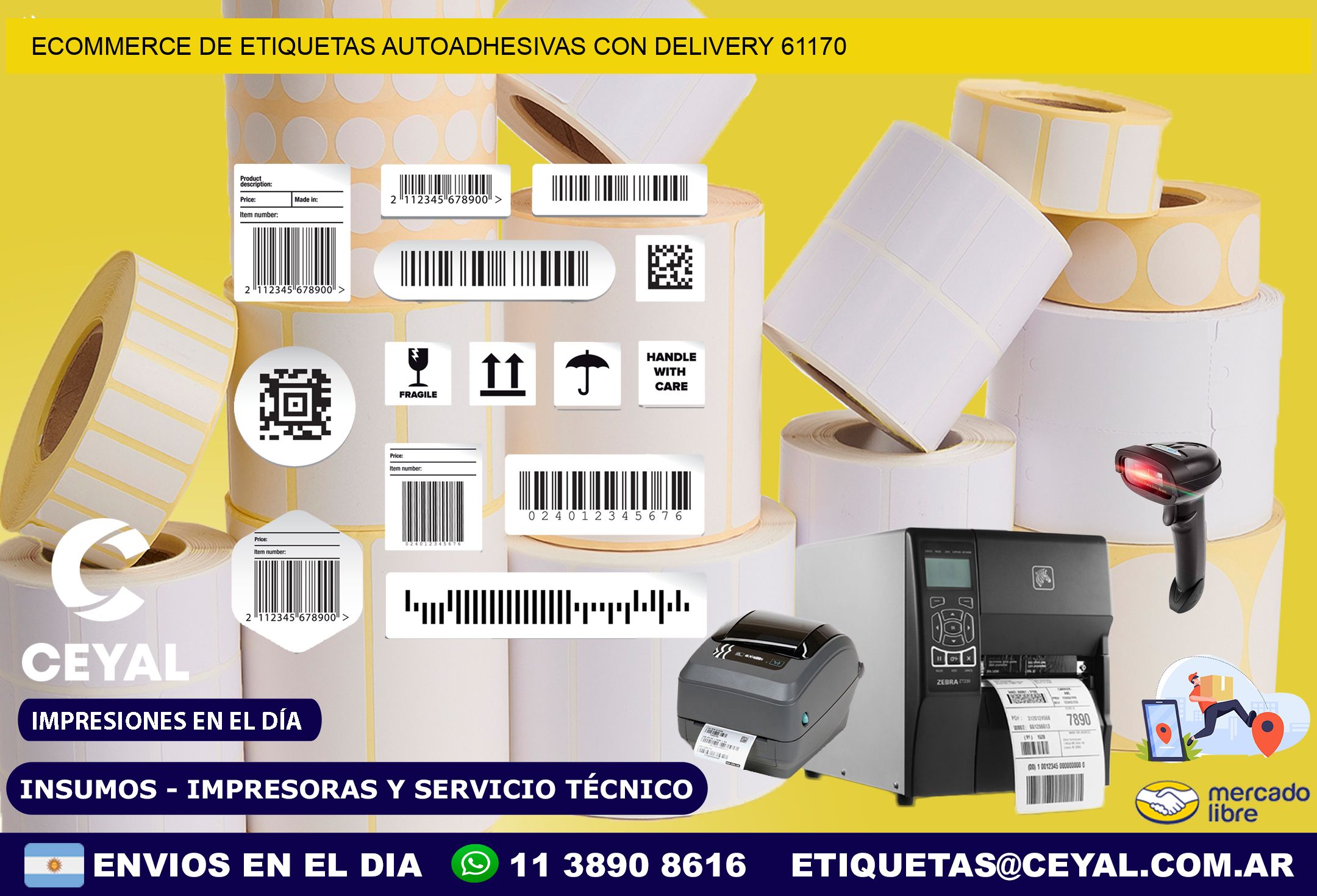 Ecommerce de Etiquetas Autoadhesivas con Delivery 61170