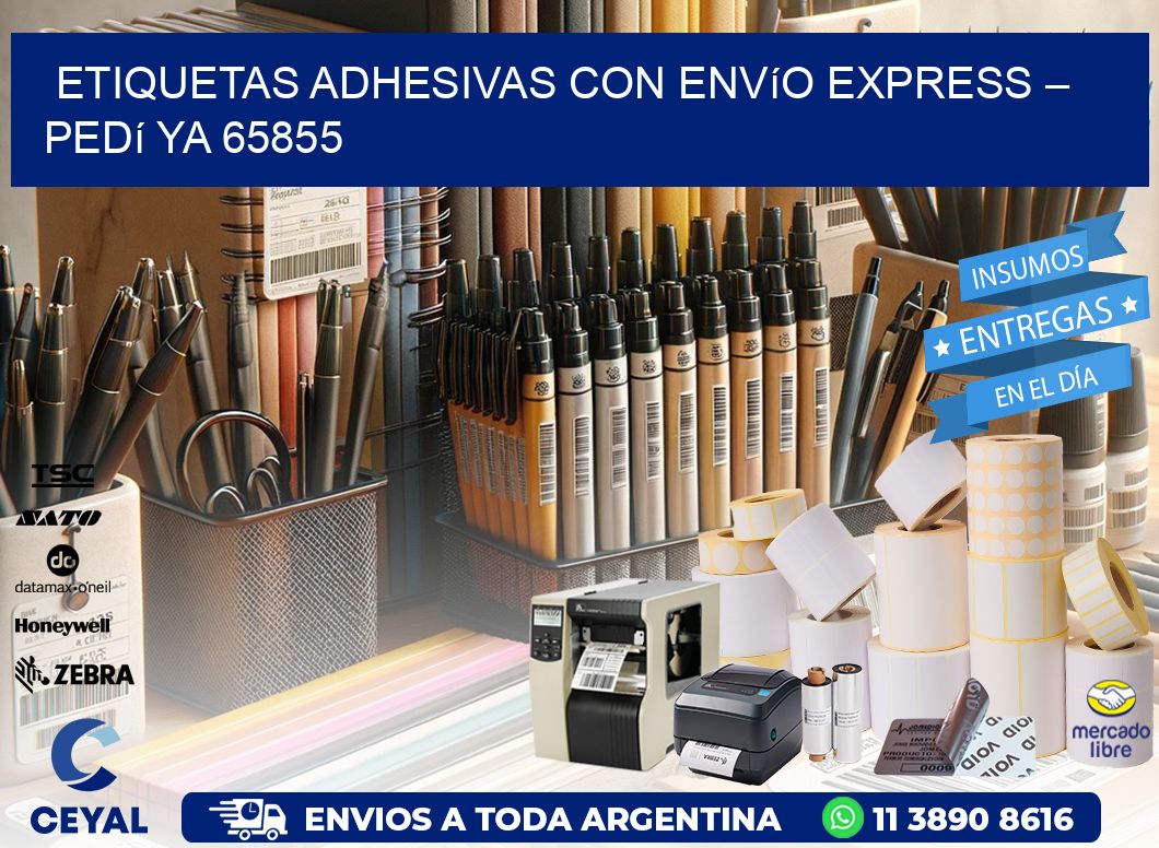 Etiquetas Adhesivas con Envío Express – Pedí Ya 65855