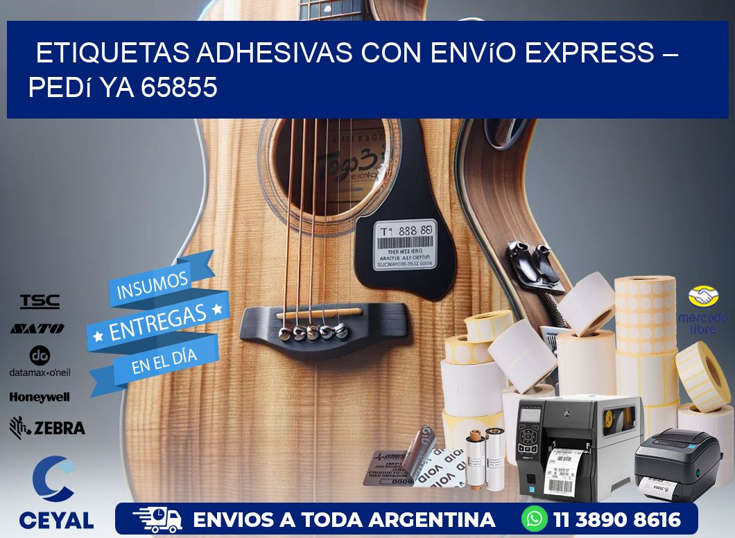 Etiquetas Adhesivas con Envío Express – Pedí Ya 65855