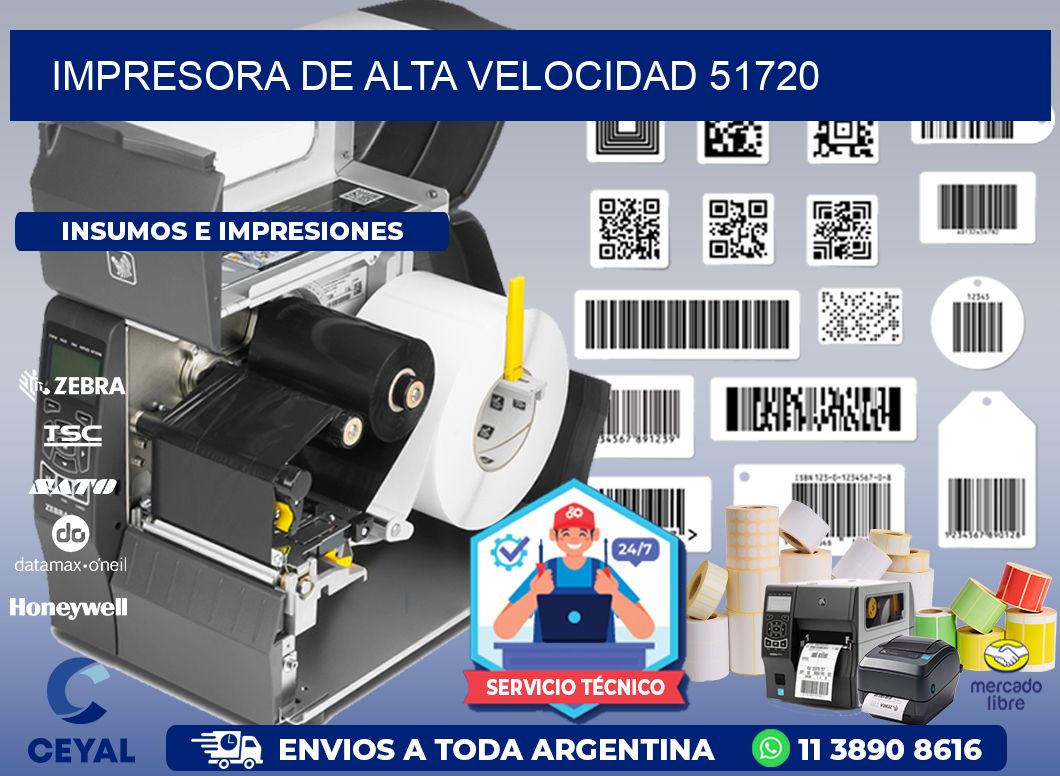 IMPRESORA DE ALTA VELOCIDAD 51720