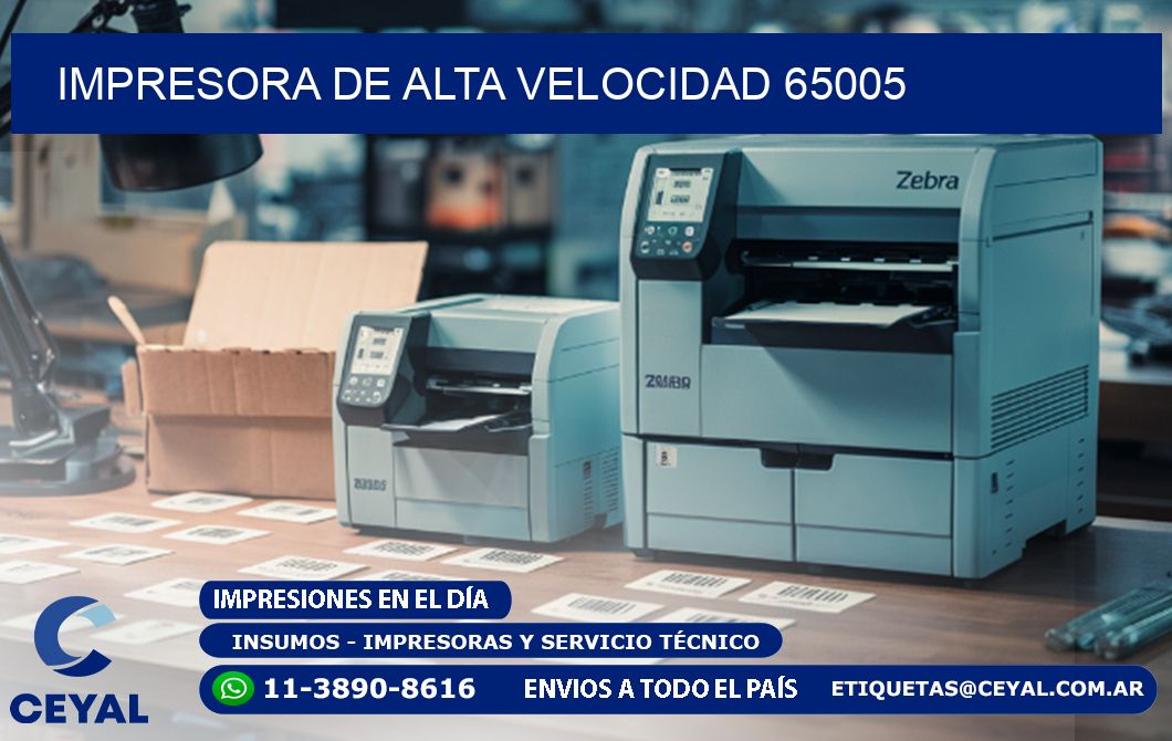 IMPRESORA DE ALTA VELOCIDAD 65005