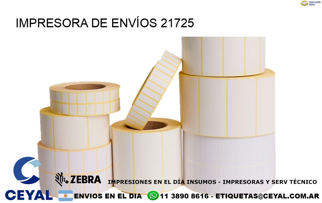 IMPRESORA DE ENVÍOS 21725