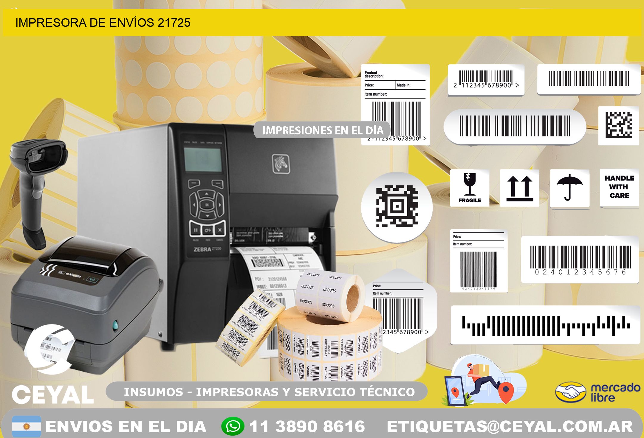 IMPRESORA DE ENVÍOS 21725