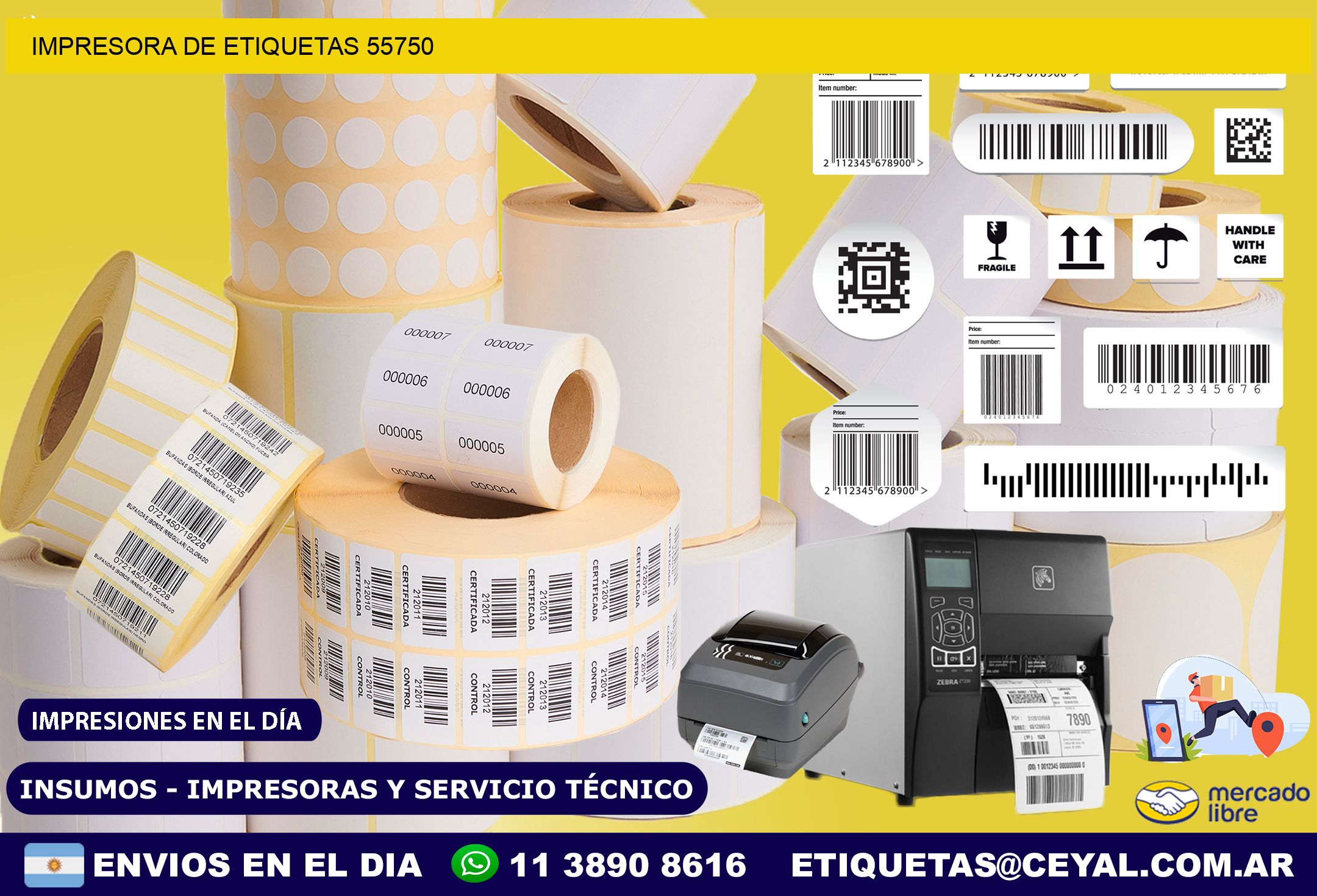 IMPRESORA DE ETIQUETAS 55750