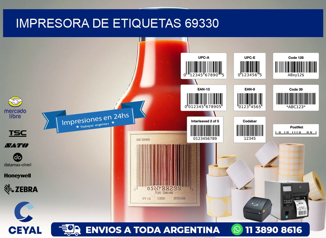 IMPRESORA DE ETIQUETAS 69330