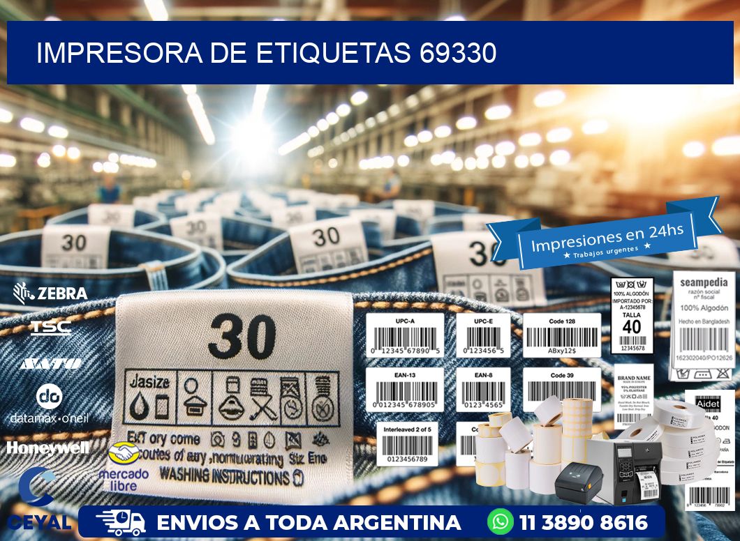 IMPRESORA DE ETIQUETAS 69330