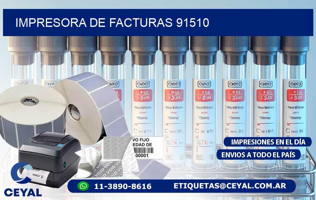 IMPRESORA DE FACTURAS 91510