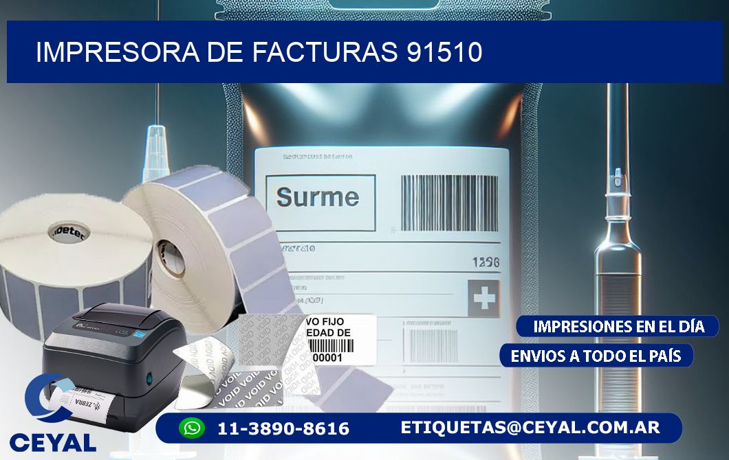 IMPRESORA DE FACTURAS 91510