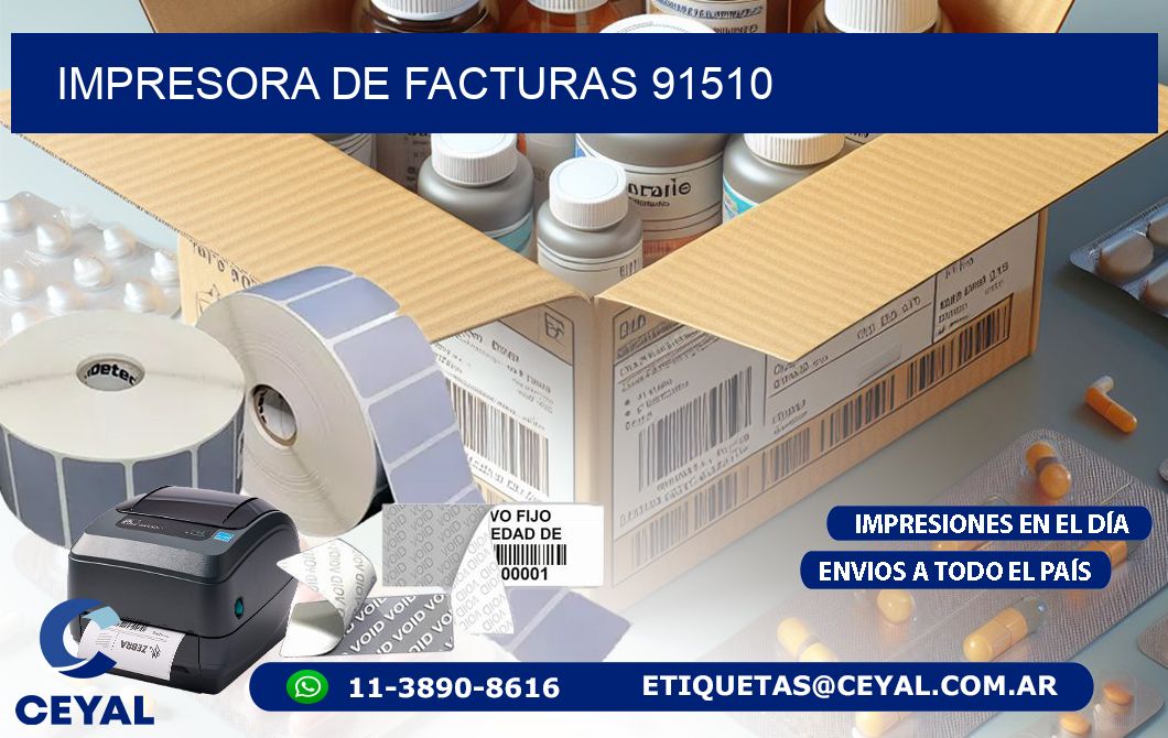 IMPRESORA DE FACTURAS 91510
