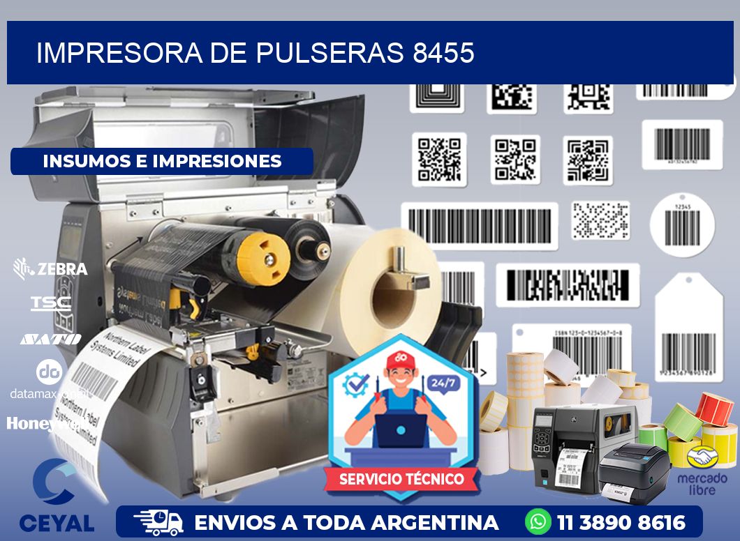 IMPRESORA DE PULSERAS 8455