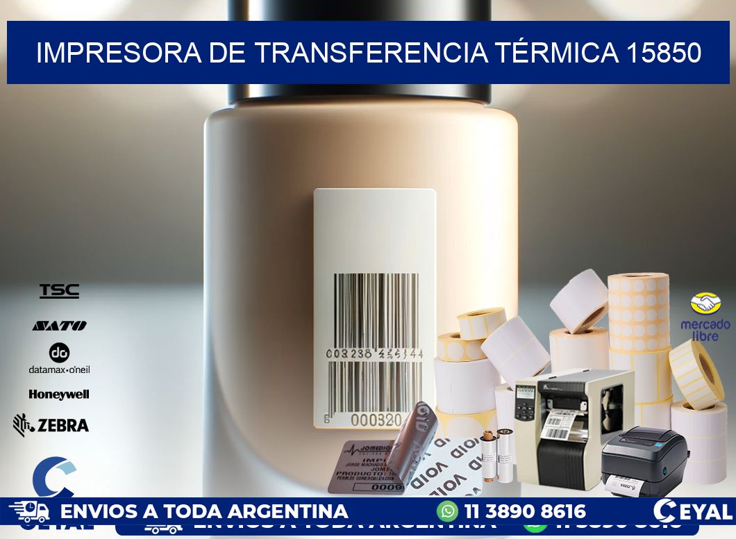 IMPRESORA DE TRANSFERENCIA TÉRMICA 15850