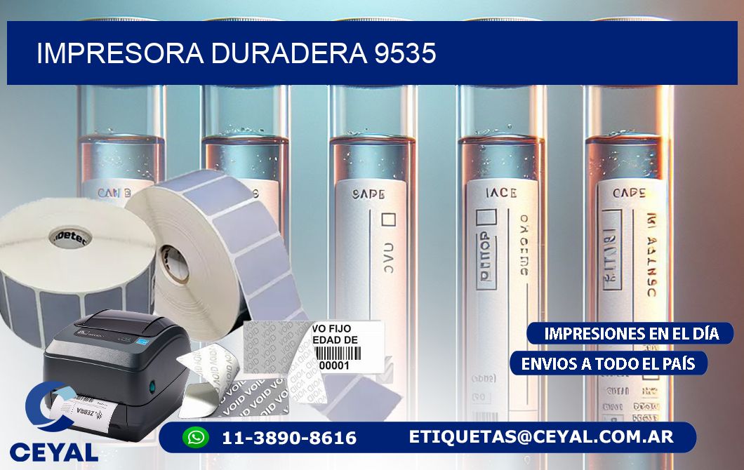 IMPRESORA DURADERA 9535