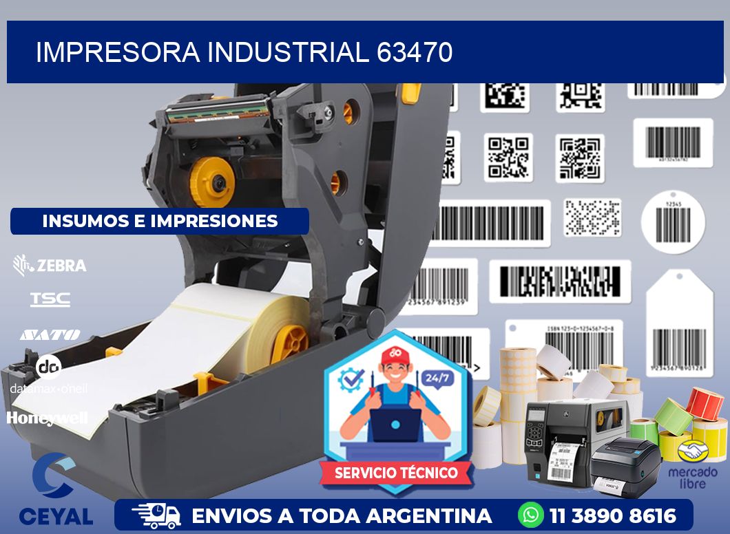 IMPRESORA INDUSTRIAL 63470
