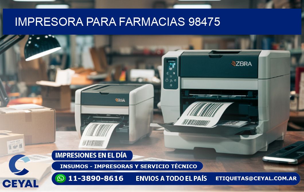IMPRESORA PARA FARMACIAS 98475